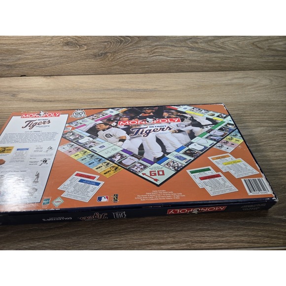 2006 Detroit Tigers Collector's Edition Monopoly Complete Rare. 100% Complete - Picture 13 of 13